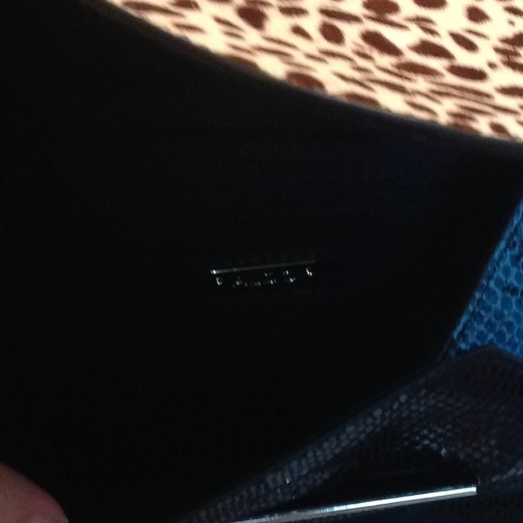 Aldo Mixed Media Envelop Clutch - Picture 3 of 3